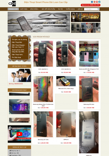 Web giai huy mobile com